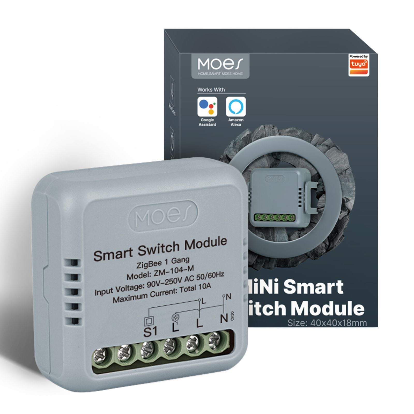 ZigBee Hidden Module 1G 16A ZM-104